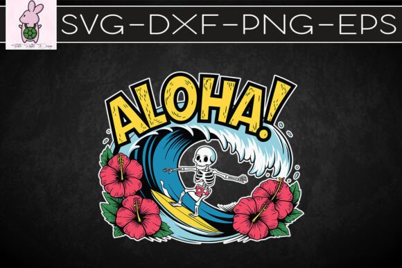 Aloha Skeleton Skating Summer SVG: Crafts & Graphics Review