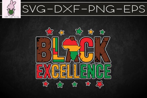 Black Excellence Juneteenth SVG: Graphics for Crafts