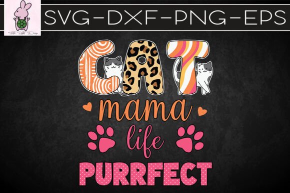 Cat Mama Life SVG: Graphics & Crafts for Handmade Sellers