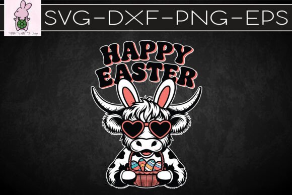 Easter Day Highland Cow Happy Easter SVG: A Graphics & Crafts Review