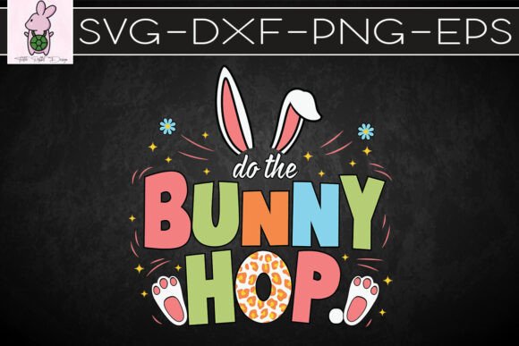 Easter Do the Bunny Hop Retro SVG: Graphics & Crafts Asset Review