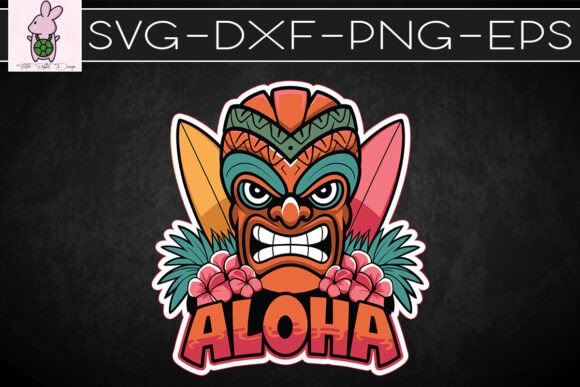 Mask Aloha Tropical Summer Vibes SVG Review for Branding and Graphics