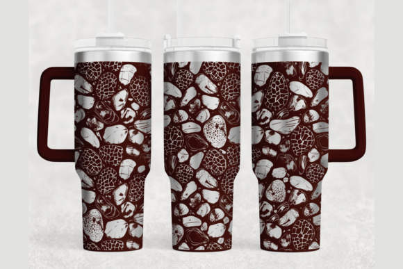 Pebbles Rocks Tumbler Wrap: Graphics & Laser Engraving