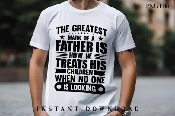 Positive Dad Lettering Quote Only PNG: A Free Graphics Asset for Digital Sellers