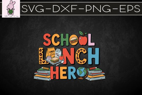 School Lunch Lady Graphics for Crafts & Handmade Products