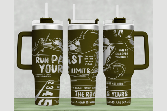 Track and Field Laser Tumbler Wrap: A Graphics Review